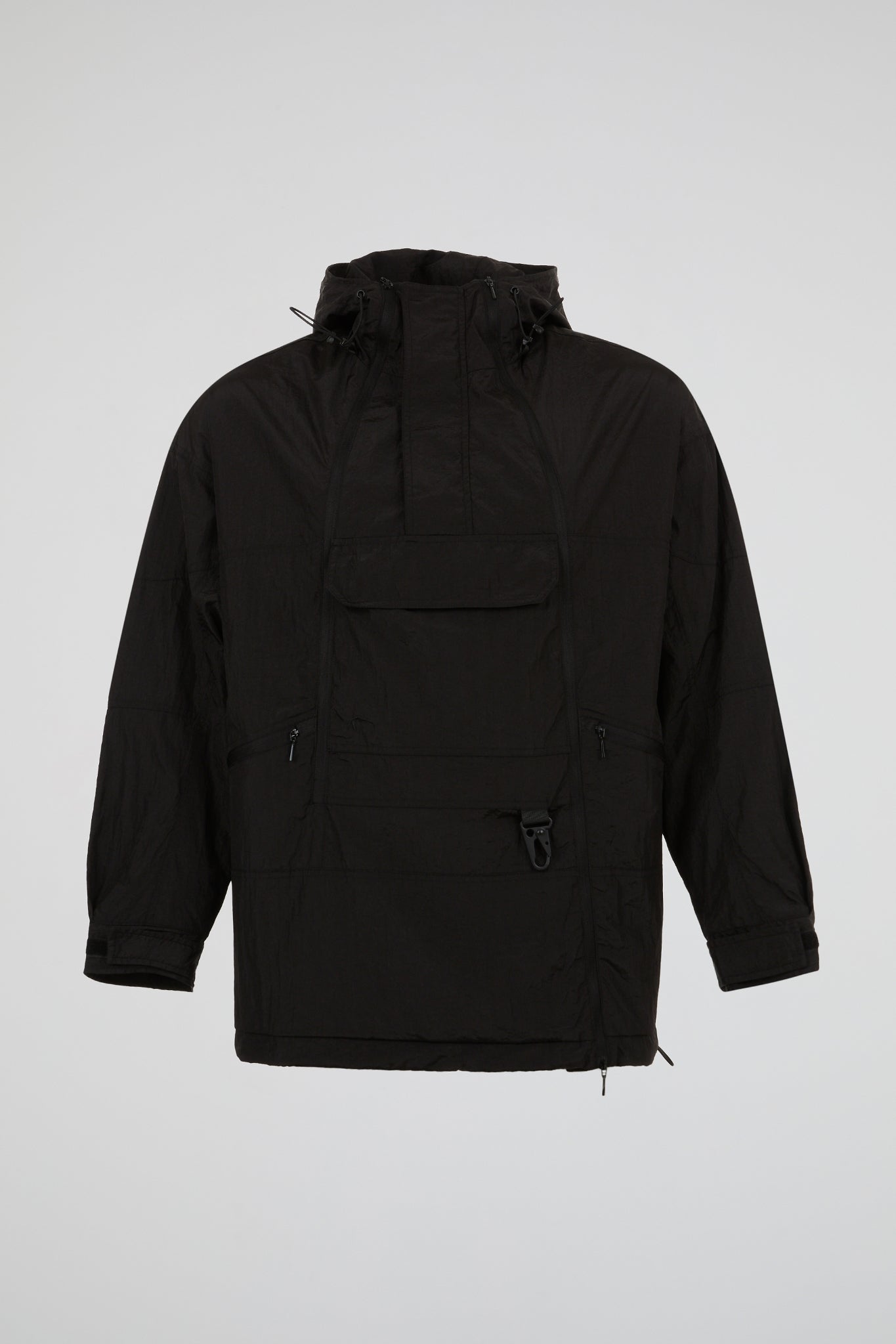 Black Technical Anorak