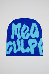 Mea Culpa Royal blue Knitted Beanie