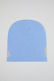 Mea Culpa Light blue & Grey Knitted Beanie