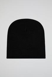 Trough the storm Black Knitted Beanie