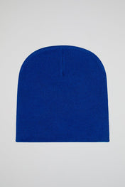 Trough the storm Royal Blue Knitted Beanie