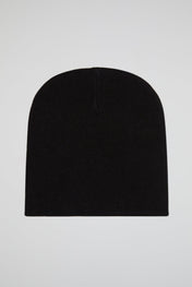 Good Timez Smiley Black Knitted Beanie
