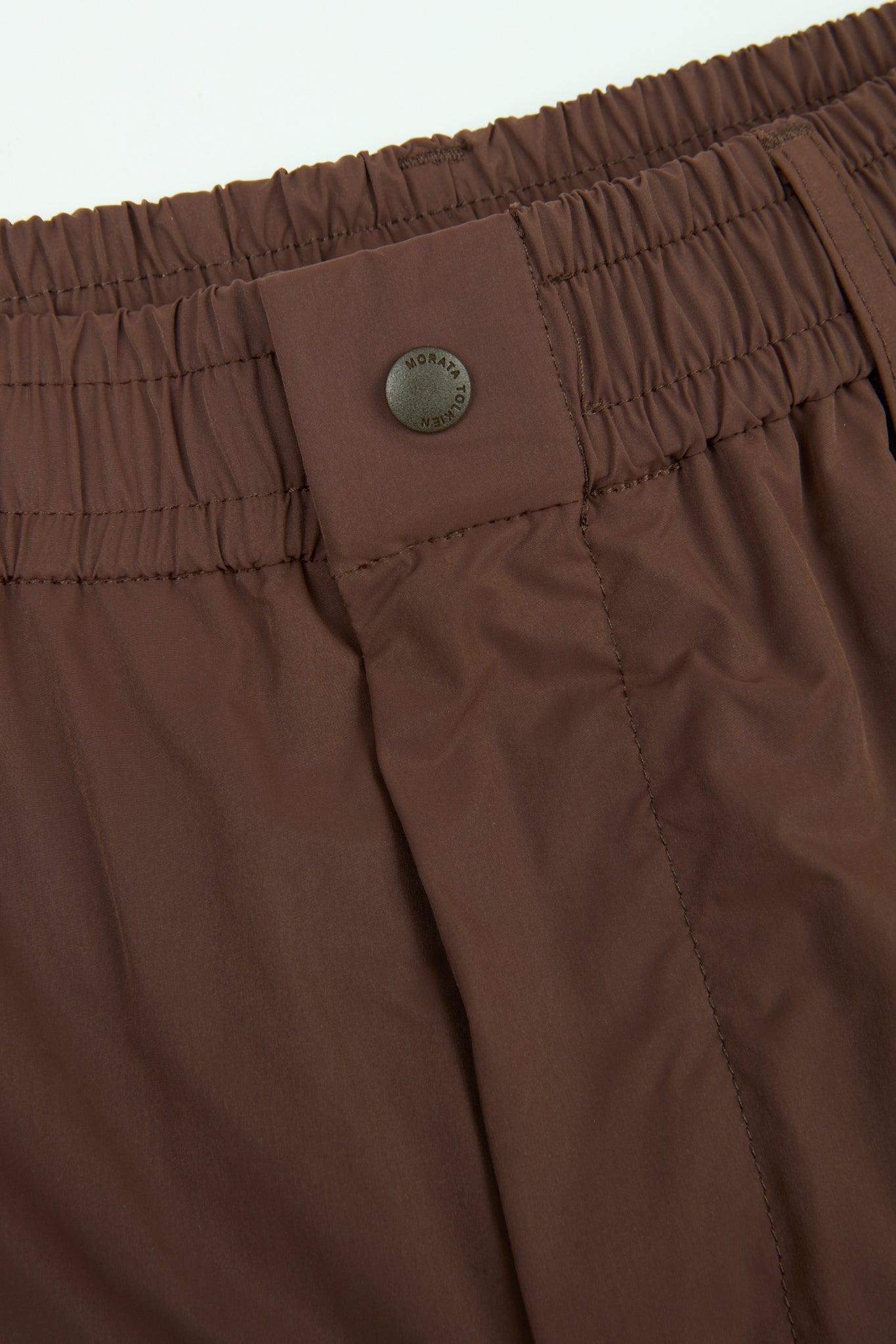 Layered Cargo Pants Brown