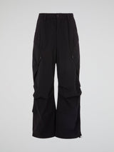 Technical Cargo Pants Black