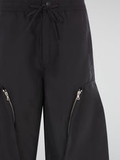 Utility Cargo Pants Black