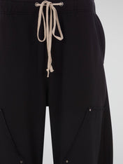 Double Knee Pants Black