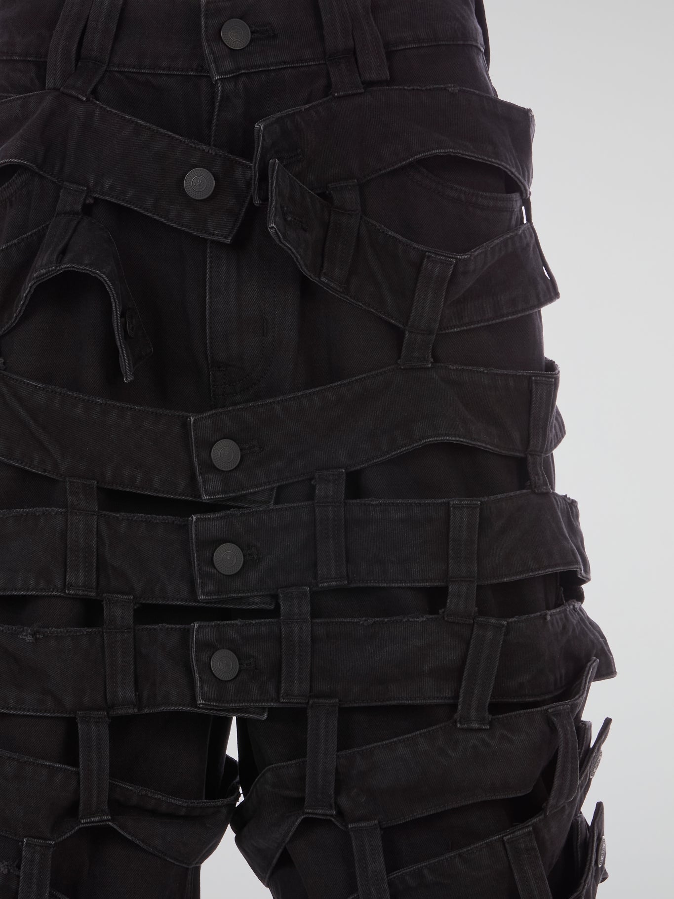 Deconstructed Shorts Denim