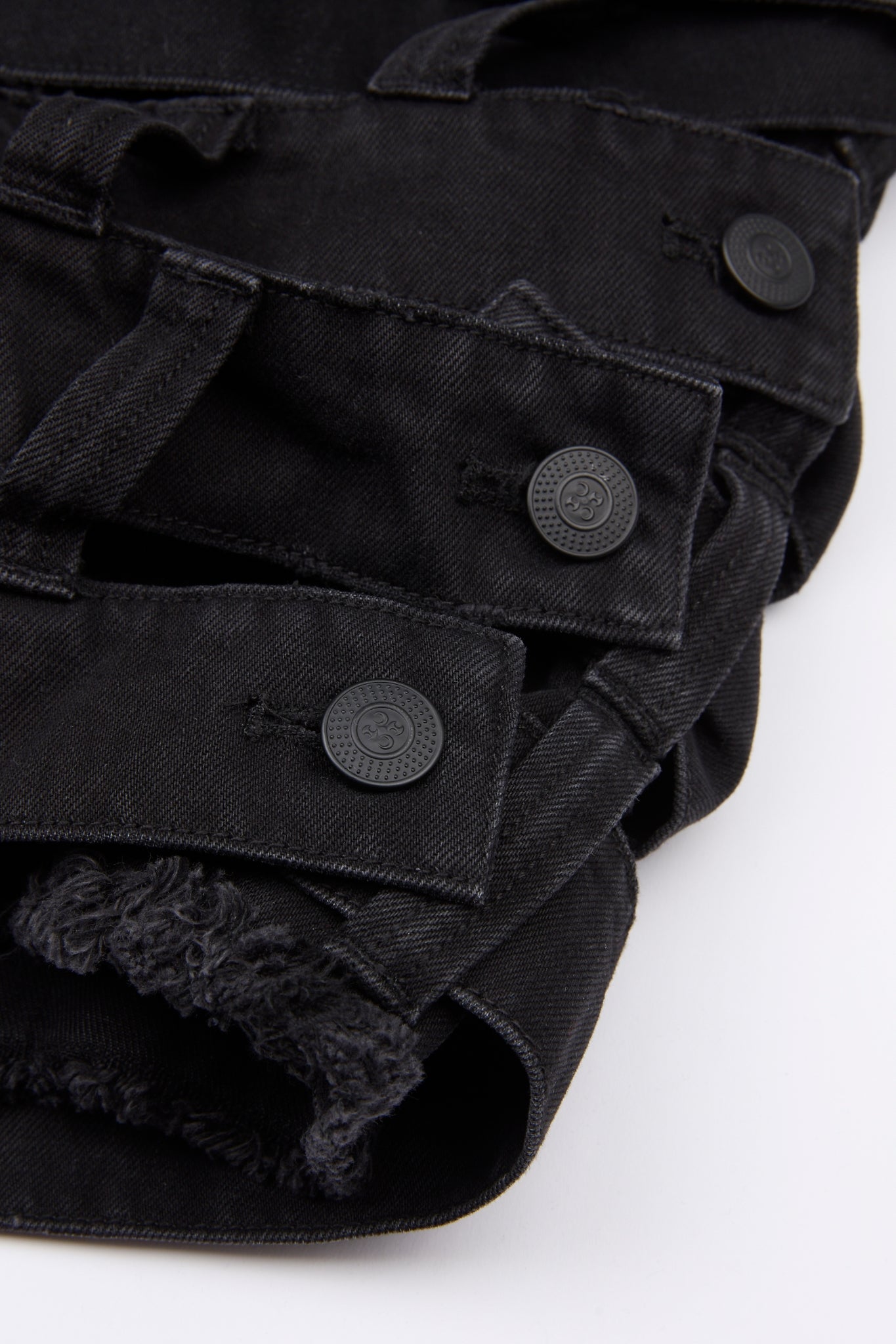Deconstructed Shorts Denim