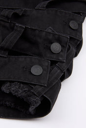 Deconstructed Shorts Denim