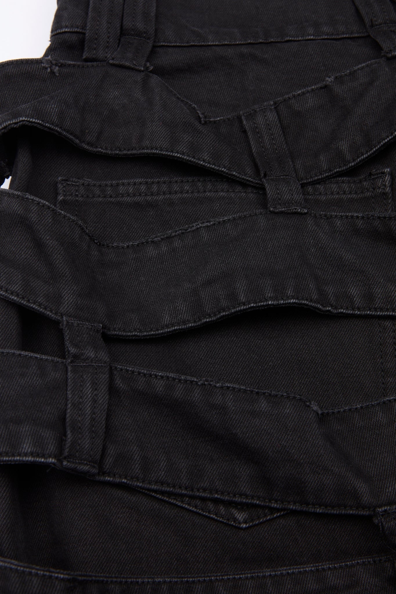 Deconstructed Shorts Denim