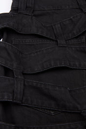 Deconstructed Shorts Denim