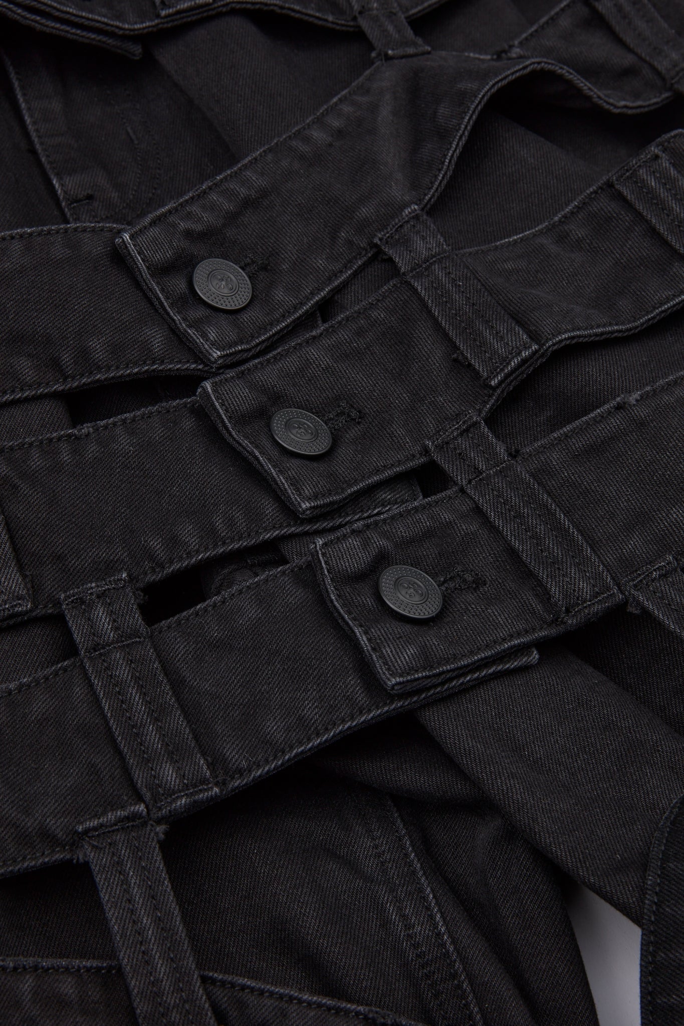 Deconstructed Shorts Denim