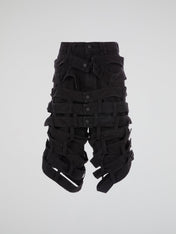 Deconstructed Shorts Denim
