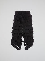 Deconstructed Shorts Denim