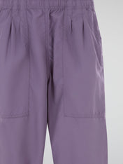Lightweight Utility Trousers Purple