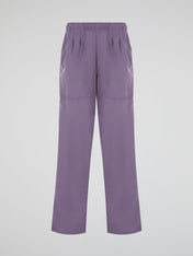 Lightweight Utility Trousers Purple