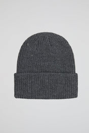 Rhinestone dark grey lined beanie