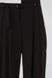 Architectural Black Trousers