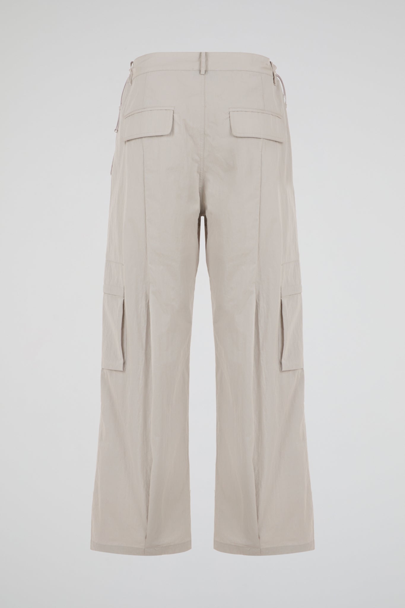 Multi-Pocket Cargo Pants Beige