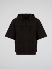 Dumist Short-Sleeve Zip Hoodie