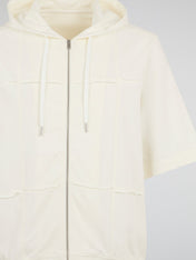 Dumist Short-Sleeve Zip Hoodie