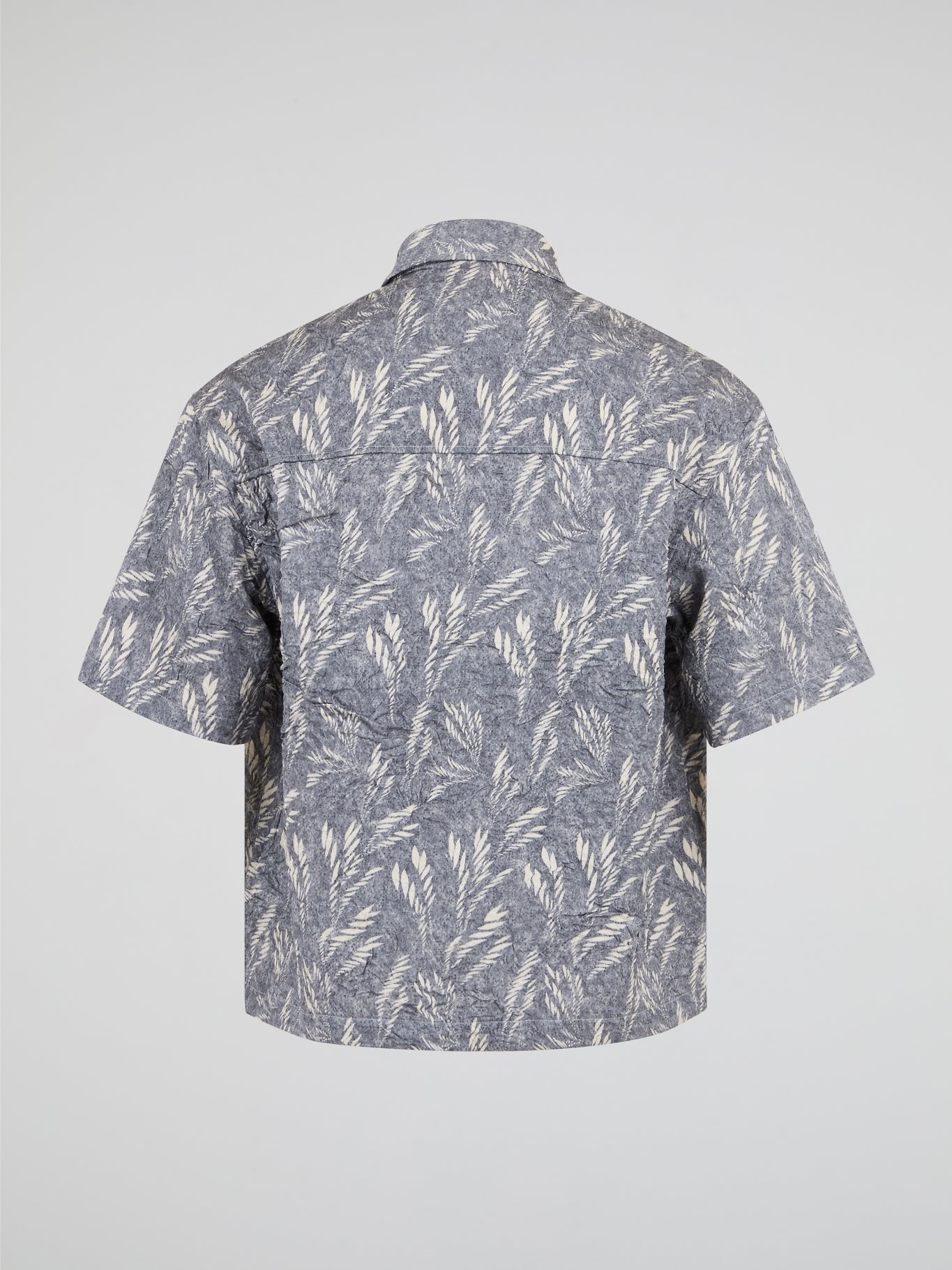 Floral Zip-Front Shirt