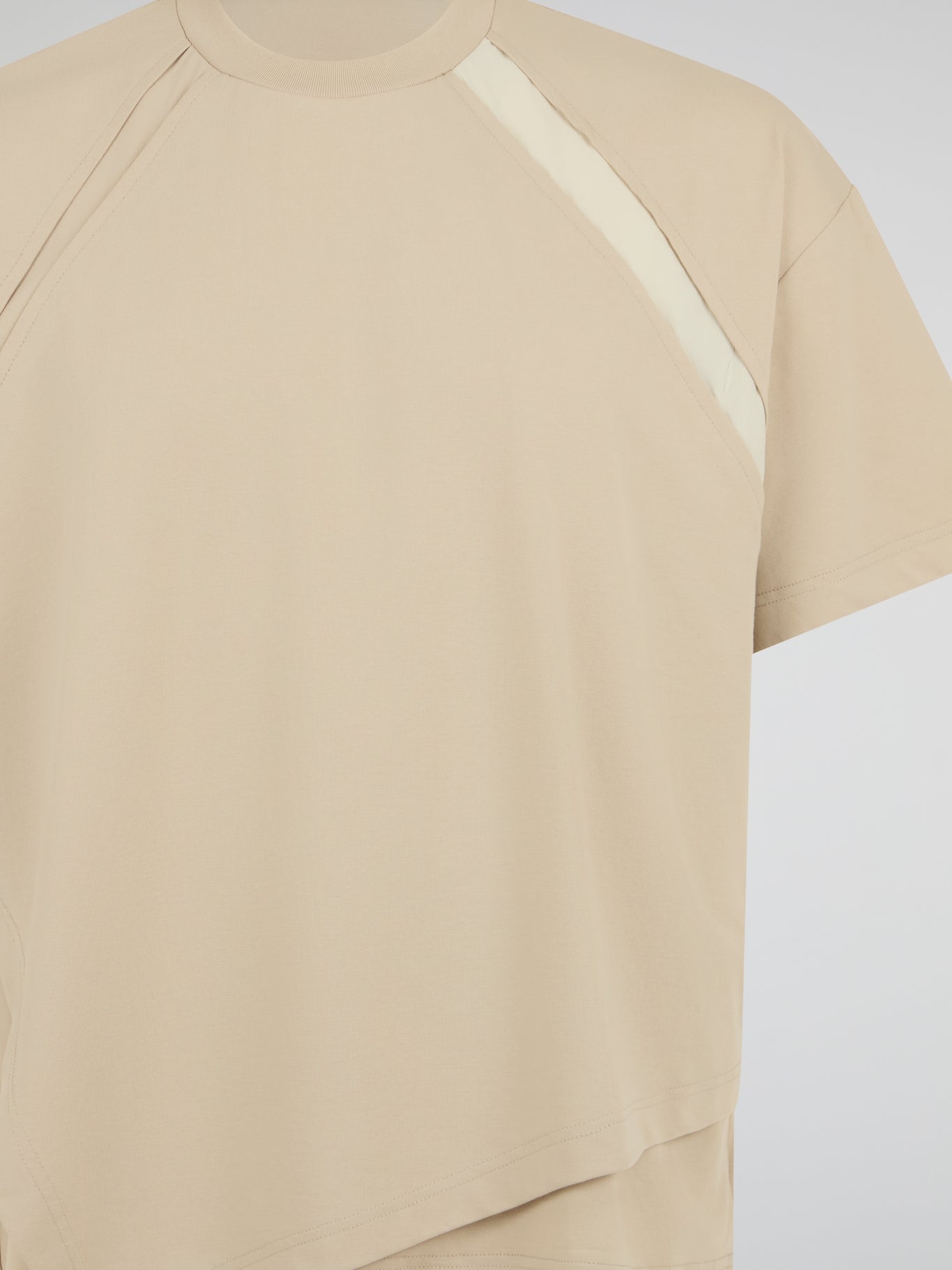 Fold Beige T-Shirt