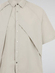 Asymmetrical Shirt Grey
