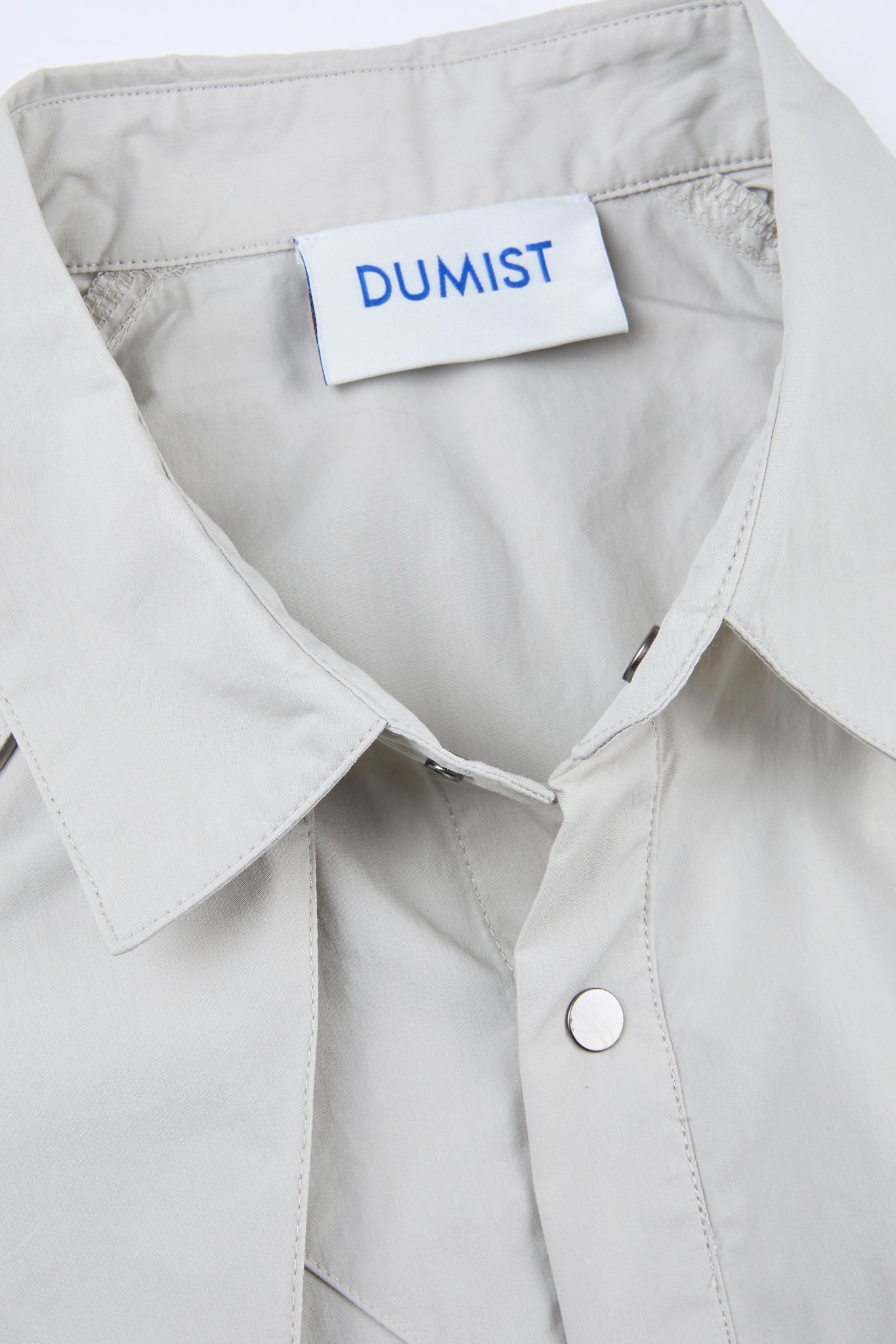 Asymmetrical Shirt Grey