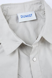 Asymmetrical Shirt Grey
