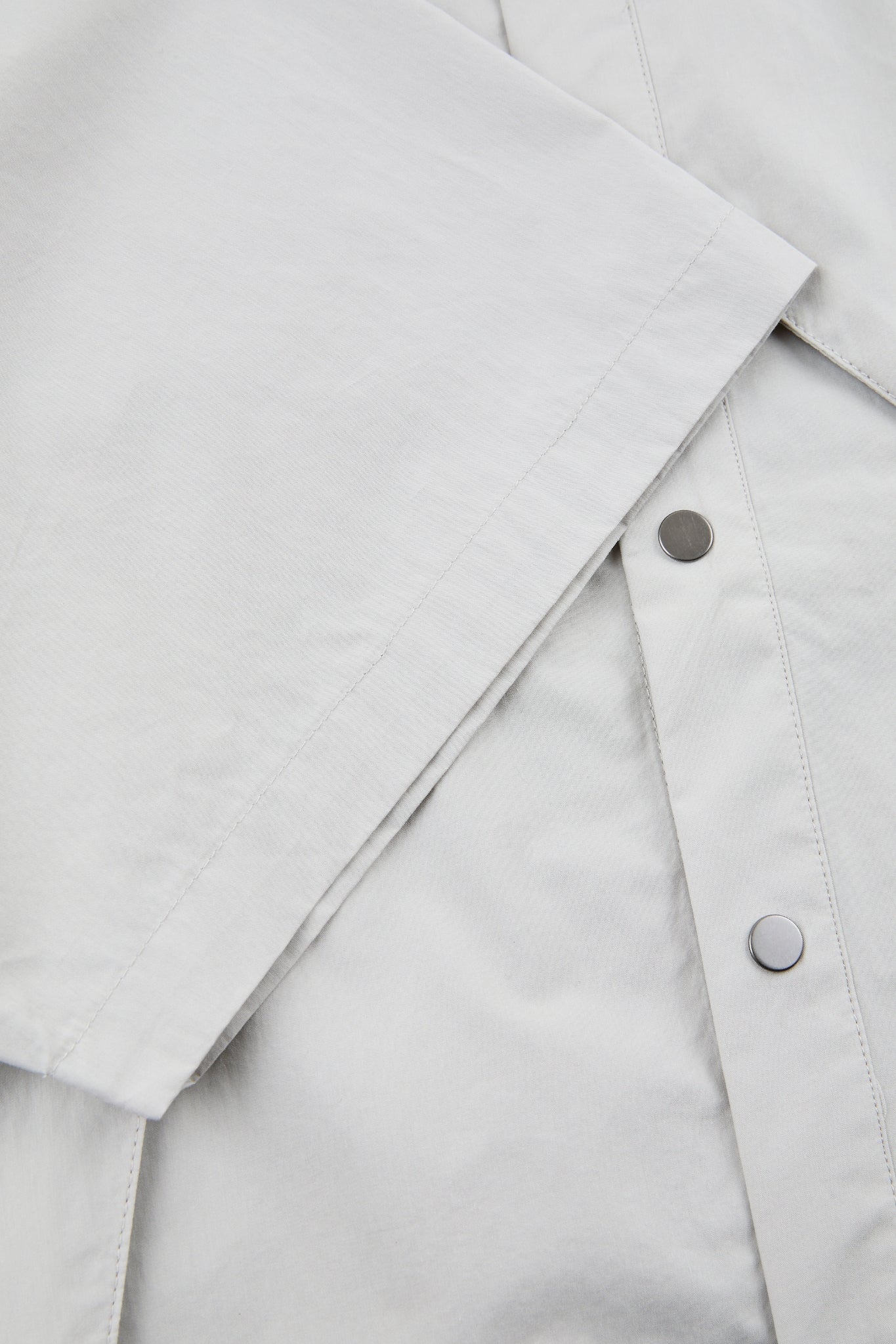 Asymmetrical Shirt Grey