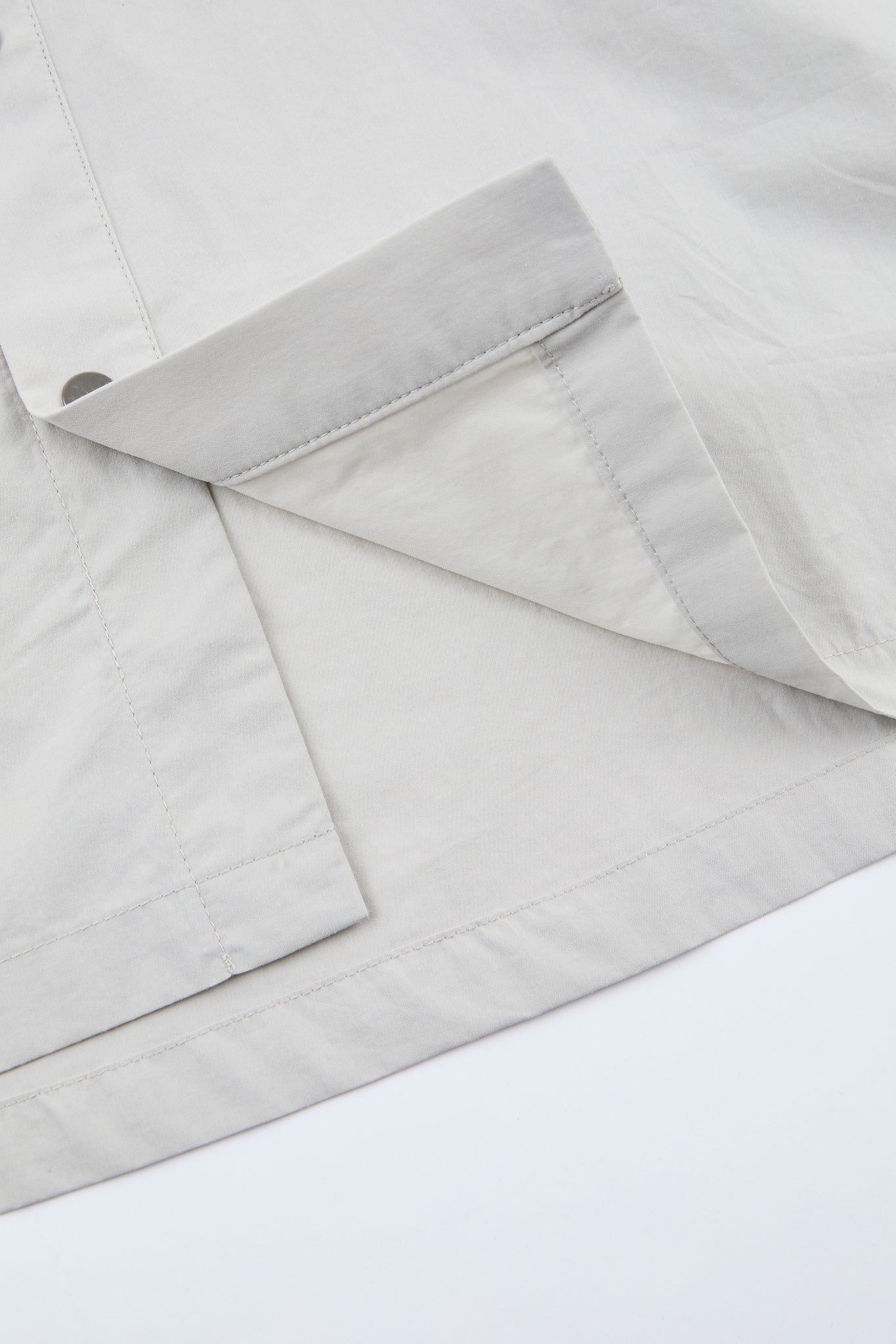 Asymmetrical Shirt Grey