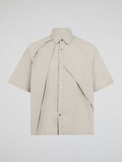 Asymmetrical Shirt Grey