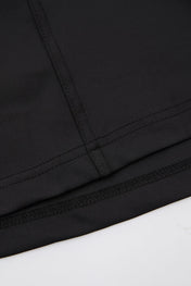 Raw Seam T-Shirt Black