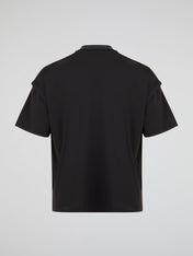 Raw Seam T-Shirt Black
