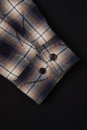 Double-Layer Plaid Long Sleeves