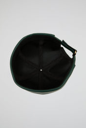 Docker hat Forest Green PU Leather
