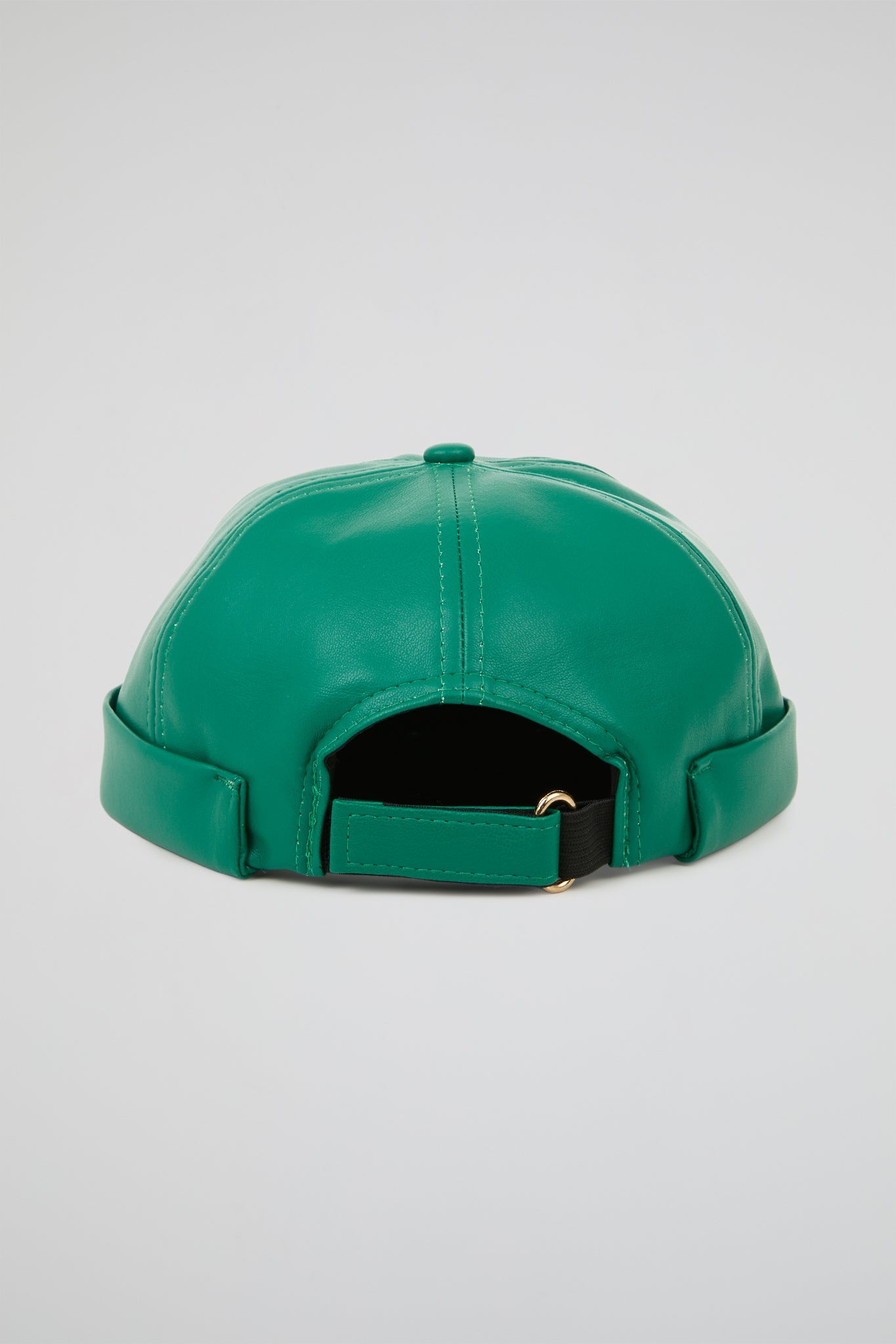 Docker Hat Celtic Green hat PU Leather