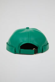 Docker Hat Celtic Green hat PU Leather