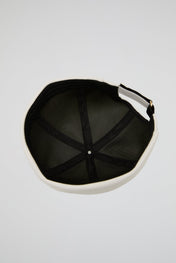 Docker hat white PU Leather
