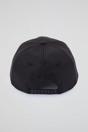 Black Baseball Cap with pvc visor