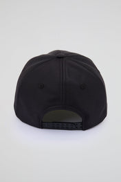Black Baseball cap with yellow pvc visor