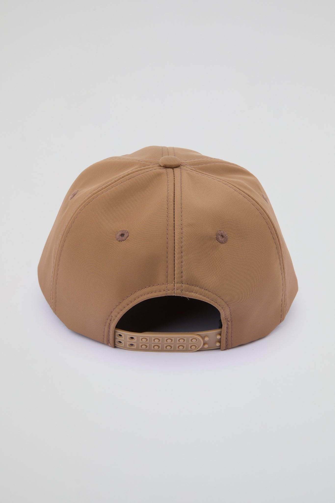 Light brown Baseball cap with black pvc visor
