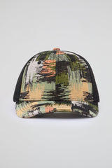 Green multicolor style Trucker Hat