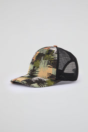 Green multicolor style Trucker Hat