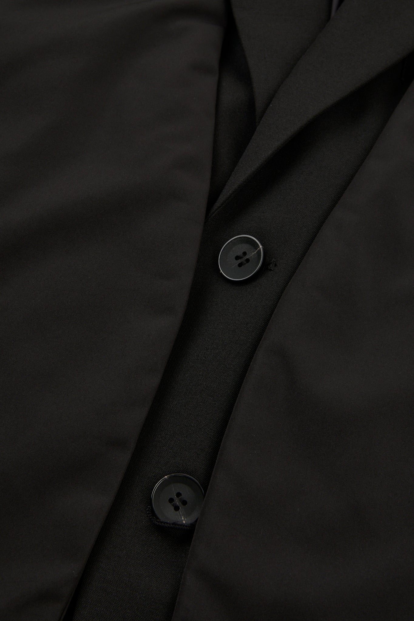 Black Refined Utility Jacket
