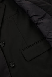 Black Refined Utility Jacket