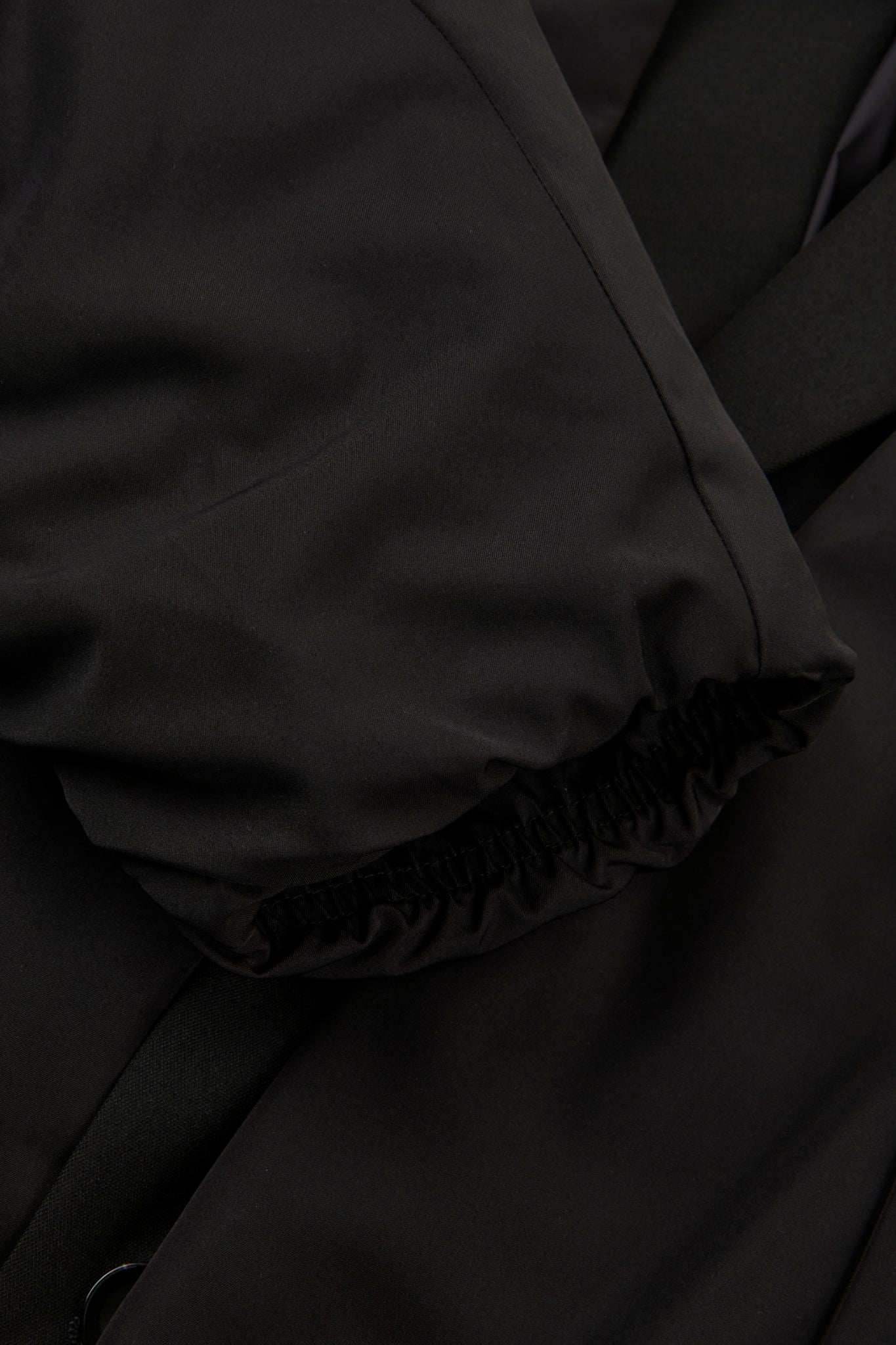 Black Refined Utility Jacket
