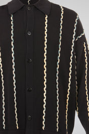 Black Refined Knit Sweater