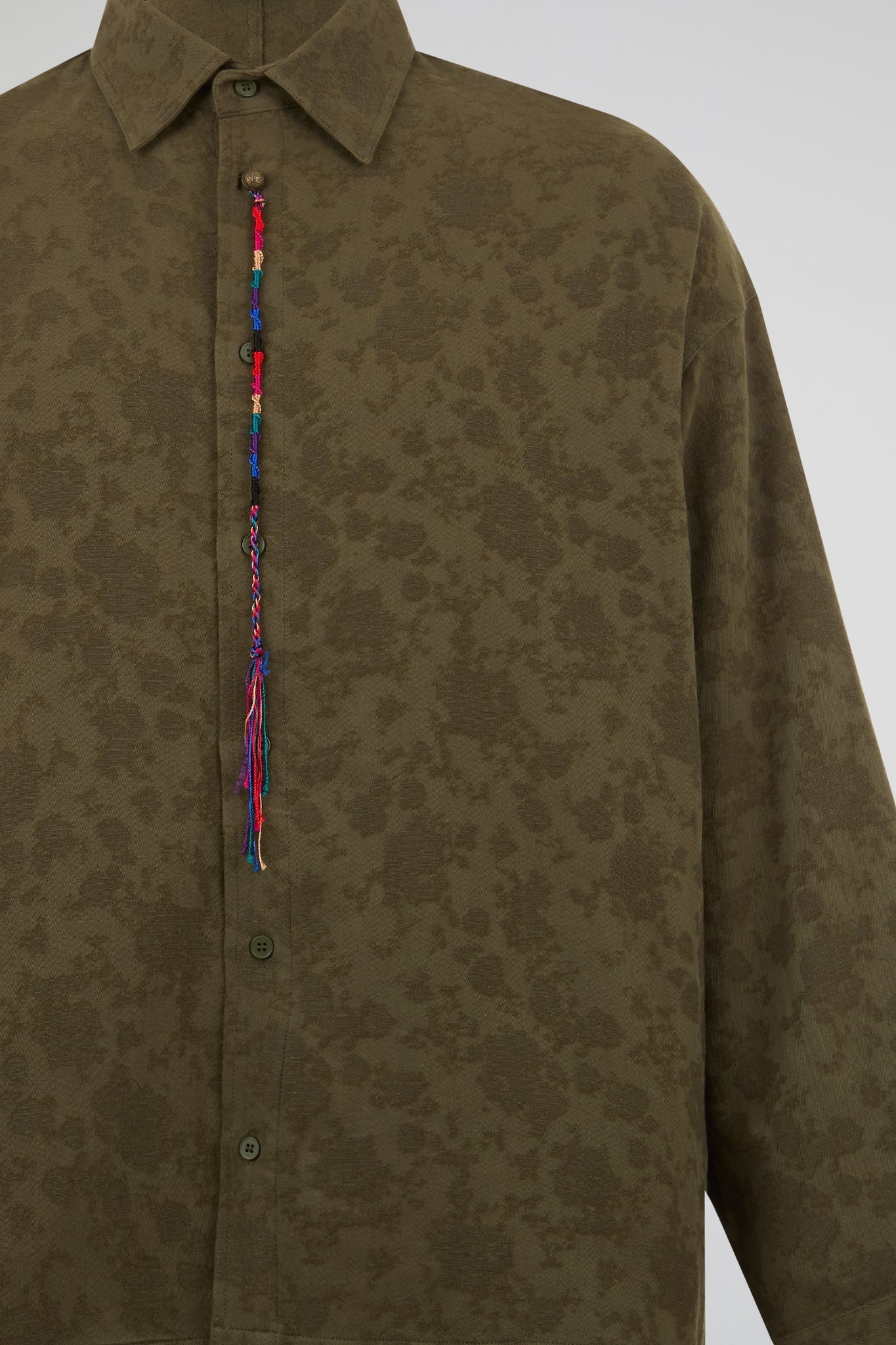 Army Green Utility Line Shirt